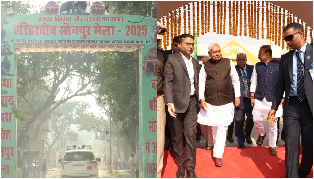 Chief Minister Inspects World-Famous Harihar Kshetra Sonepur Fair-2025, Gives Key Instructions to Officials