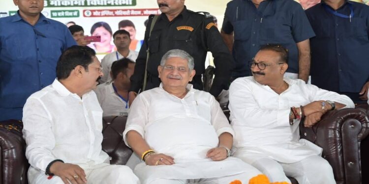 Union Minister Lallan Singh Steps In to Lead Campaign for Jailed JD(U)’s Bahubali Candidate Anant Singh in Mokama