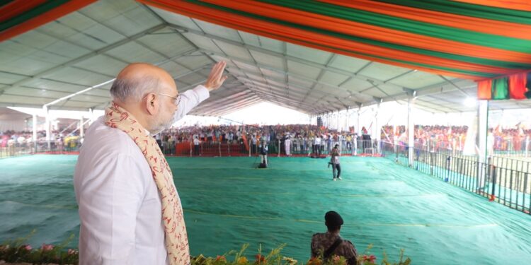 Shah in Madhubani: “If RJD Forms Government It Will Create Ministries For Kidnapping, Loot And Murder”