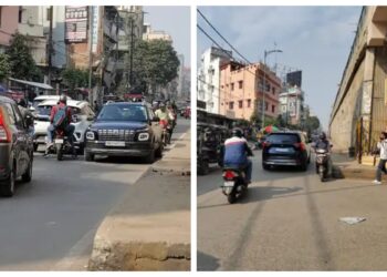 One-Way Trial on Patna’s Atal Path Service Lane Falls Flat on First Day