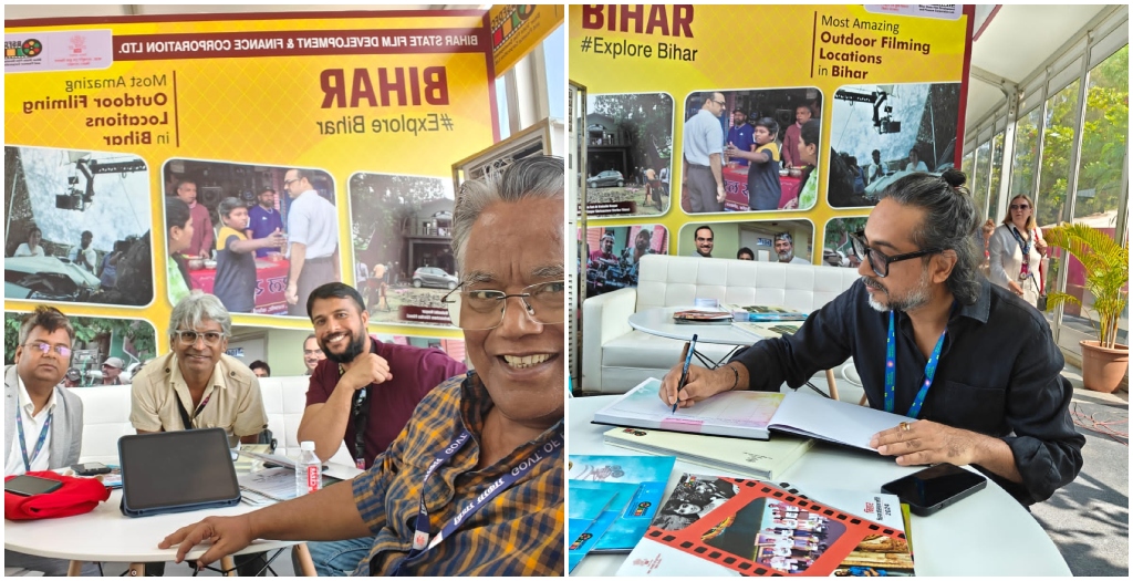 Bihar Pavilion Draws Global Spotlight at IFFI 2025, Filmmakers Call It India’s Next Film Hub