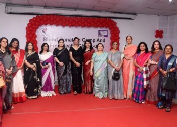 IPS Officers’ Wives Association Hosts Blood Donation Camp in Patna