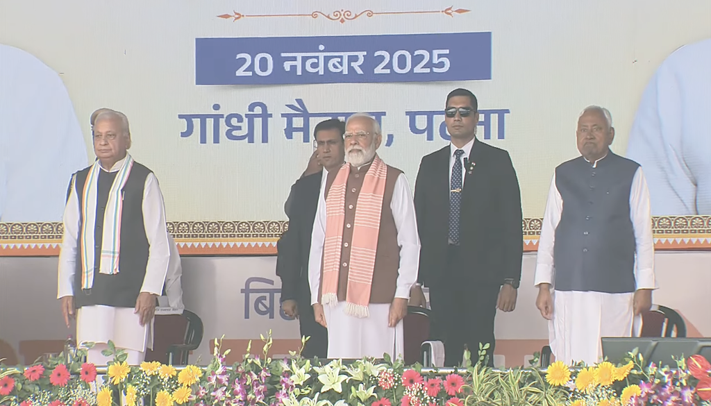 Nitish Kumar Sworn In as Bihar Chief Minister for a Record Tenth Term