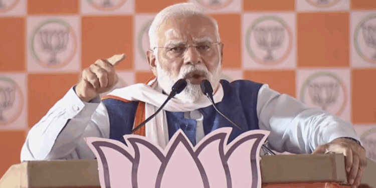 ‘RJD Declared Its CM Face by Holding a Gun to Congress’s Head’: PM Modi’s Big Statement in Bihar’s Ara