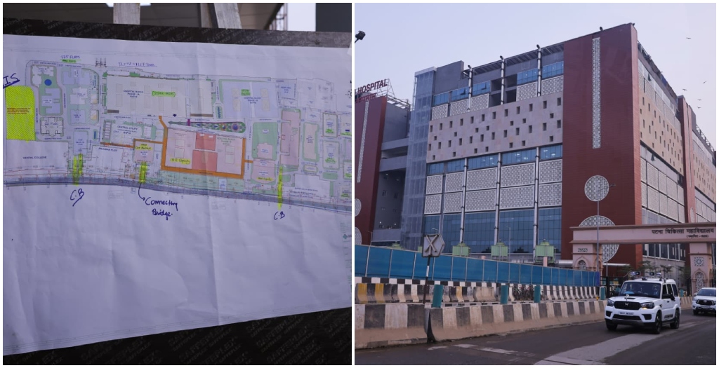 CM Nitish Kumar Inspects PMCH Emergency Unit, Pushes for Faster Completion and Stronger Safety Measures 