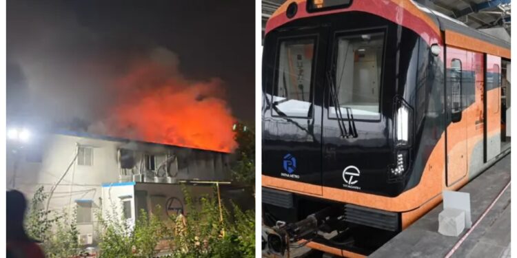 Fire Breaks Out at Patna Metro Project Office, No Casualties Reported