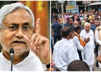 Rain Halts Rally, Nitish Kumar Turns It Into A Roadshow In Muzaffarpur