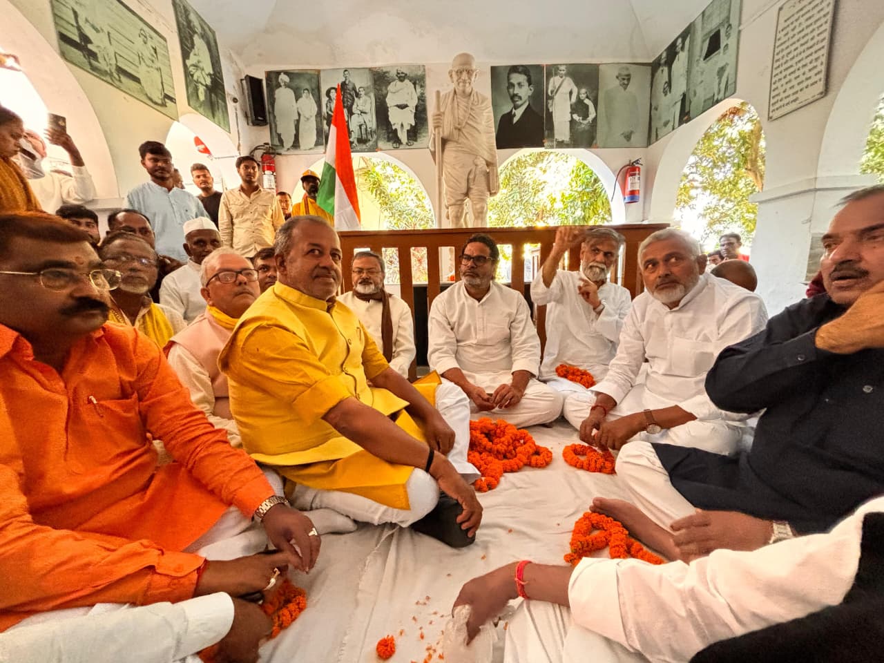 Prashant Kishor Begins Day-Long Silent Fast at Bhitiharwa Gandhi Ashram After Poll Debacle