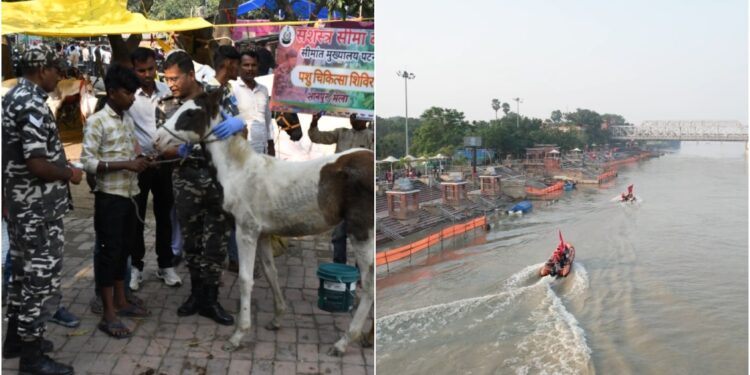 SSB Launches Month-Long Medical and Veterinary Camp at Sonepur Fair