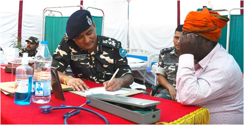 SSB Launches Month-Long Medical and Veterinary Camp at Sonepur Fair