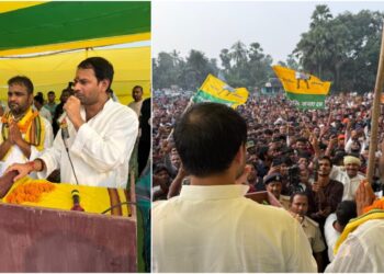 Tej Pratap Yadav Takes on Brother Tejashwi in Bihar Election Battle, Says ‘People Make and Break Parties’