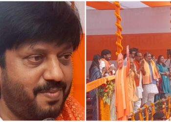 South Film Actor Pankaj Kesari Campaigns for NDA Candidate in Patna, Says Bihar Now Ready for a Film Industry Boom
