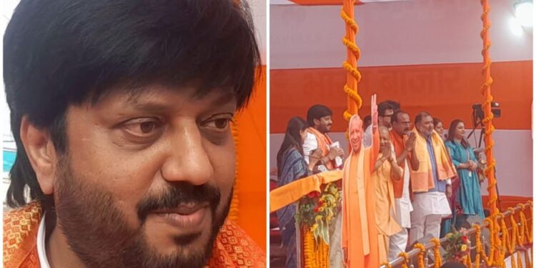 South Film Actor Pankaj Kesari Campaigns for NDA Candidate in Patna, Says Bihar Now Ready for a Film Industry Boom