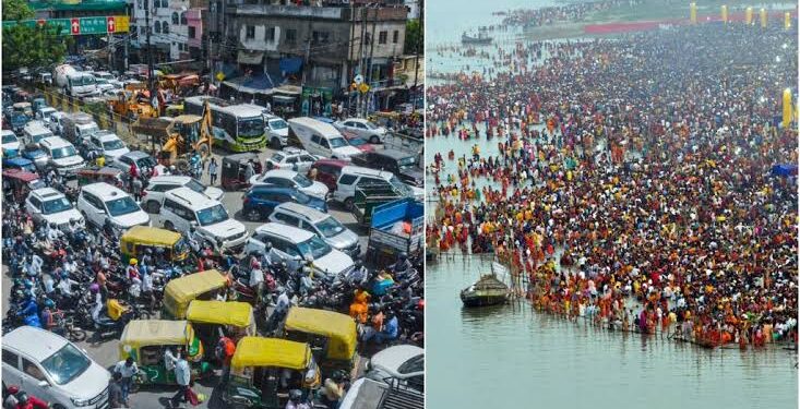 Ahead of Kartik Purnima, Patna traffic police have announced route diversions and no-entry zones from Tuesday night to Wednesday morning, restricting vehicles from Kargil Chowk to Gaighat and closing access to JP Setu.