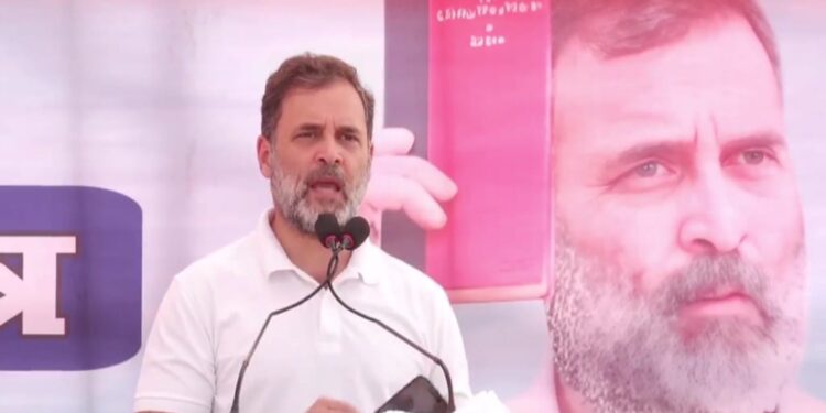 Rahul Gandhi in Aurangabad: “Nitish Kumar Has Ruled for 20 Years, But Bihar Isn’t Working”