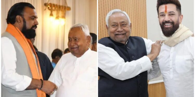 Bihar Government Formation: Chirag Paswan And Samrat Choudhary Meet Nitish Kumar As NDA Finalises Cabinet And Oath Plan