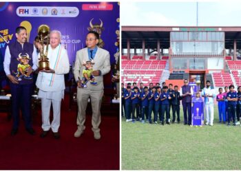 Hockey Men’s Junior World Cup 2025 Trophy Receives Grand Welcome in Patna as Nationwide Tour Reaches Bihar
