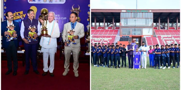 Hockey Men’s Junior World Cup 2025 Trophy Receives Grand Welcome in Patna as Nationwide Tour Reaches Bihar