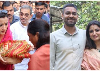 The Minister Is New — But His Wife Sakshi Mishra Is the One Going Viral, Taking the Kushwaha Family’s Popularity to Another Level