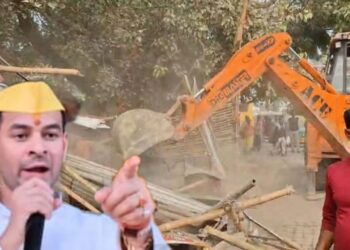 ‘ये बुलडोज़र नहीं, राजनीतिक बदले की कार्रवाई है’: Tej Pratap Yadav Criticises Samrat Choudhary as Bihar Crackdown Intensifies