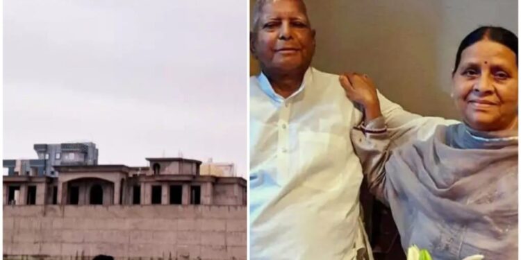 Lalu Yadav’s New Patna Mansion: Five-Year Construction Nears Completion as Family Faces Pressure to Vacate Rabri Residence