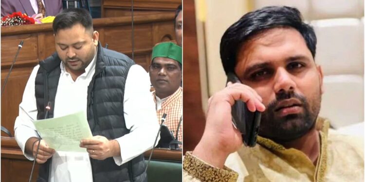 Chetan Anand Dismisses Rift Claims After Touching Tejashwi Yadav’s Feet in Bihar Assembly