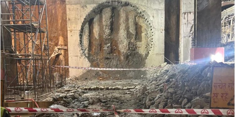 Tunnel Boring Machine Reaches PMCH, Speeds Up Underground Station Work for Patna Metro’s PC-3 Corridor