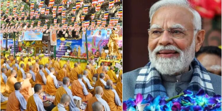 India Hosts 20th International Tripitaka Chanting Festival in Bodhgaya, Prime Minister Calls It ‘Historic Occasion’