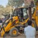 Gopalganj Roads Cleared of Illegal Encroachments in Bulldozer Drive