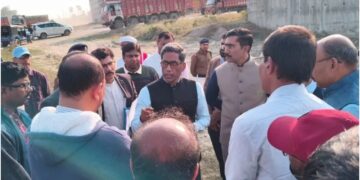 Bihar Chief Secretary Inspects Tajpur-Bakhtiyarpur Four-Lane Road, Urges Swift Completion