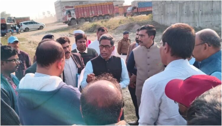Bihar Chief Secretary Inspects Tajpur-Bakhtiyarpur Four-Lane Road, Urges Swift Completion