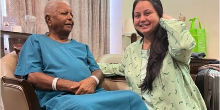 Rohini Acharya Shares Emotional Message for Lalu Prasad, 20 Days After Leaving Family Home