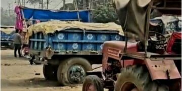 Midnight Raid on Illegal Sand Market in Patna: 28 Tractors Seized, Sand Mafia Fined Rs 3.2 Million