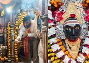 JD(U) MLA Fulfils Vow by Offering New Crown and Ornaments to Thawe Bhavani After Temple Theft