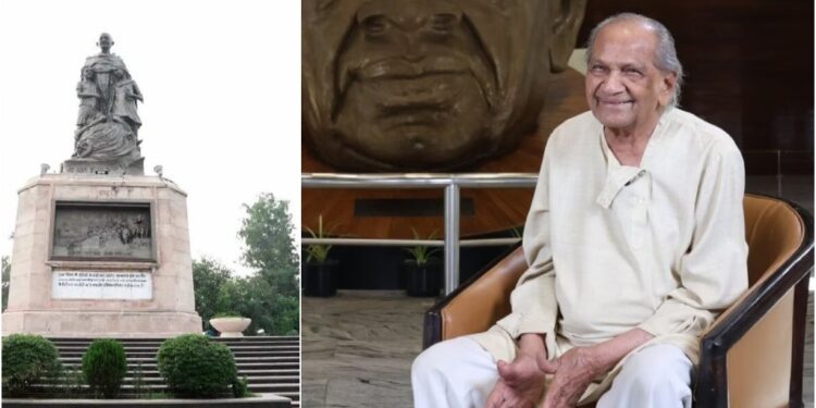 Renowned Sculptor Ram Sutar Dies; Creator of World’s Tallest Bronze Statue Installed at Patna’s Gandhi Maidan