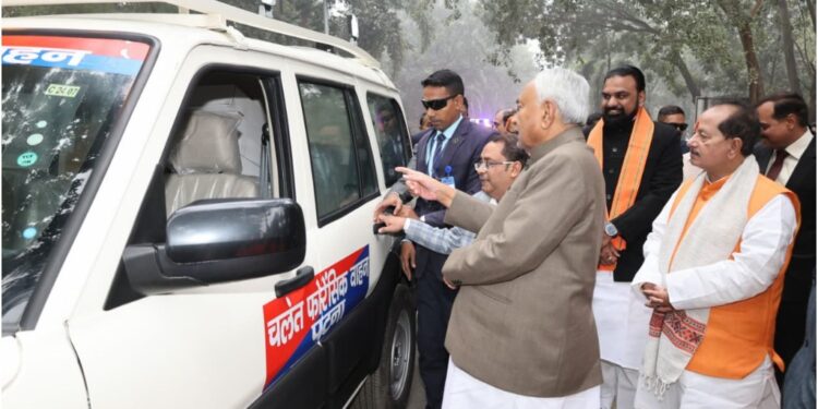 Bihar CM Flags Off 34 Mobile Forensic Vans to Boost Evidence Collection and Crime Investigation