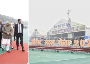 CM Nitish Kumar Visits Bihar Saras Mela-2025, Highlights Support for Rural Entrepreneurs