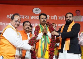 Sanjay Saraogi Appointed Bihar BJP President, Welcomed with Elephants and Horses in Patna