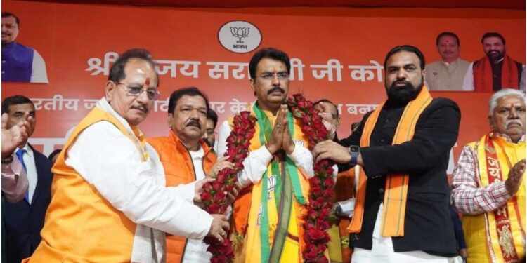 Sanjay Saraogi Appointed Bihar BJP President, Welcomed with Elephants and Horses in Patna