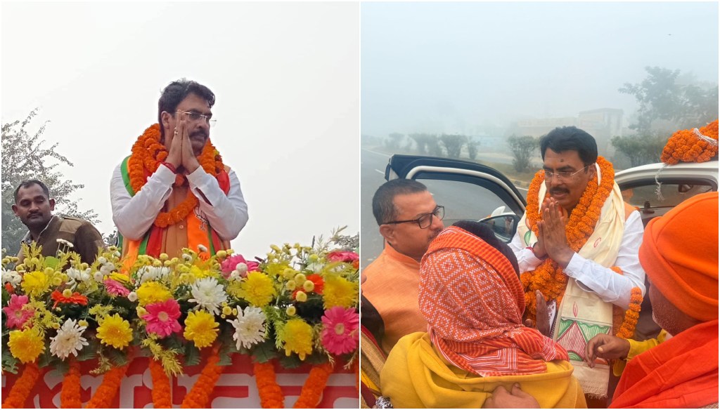 Sanjay Saraogi Appointed Bihar BJP President, Welcomed with Elephants and Horses in Patna