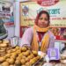 Bodh Gaya’s Pushpalata Showcases Sugar-Free Neera Sweets at Saras Mela, Attracts International Demand