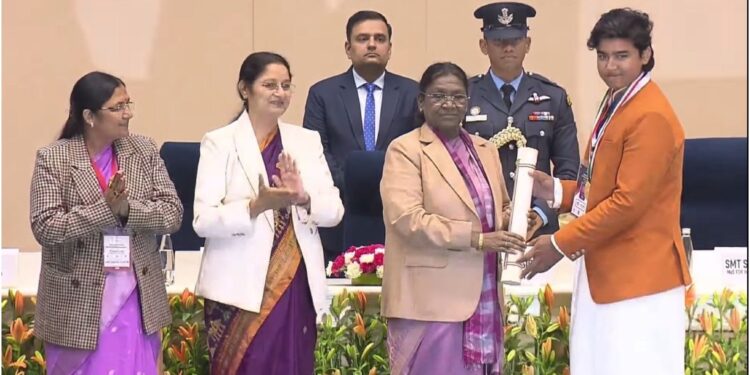 14-Year-Old Bihar Cricketer Vaibhav Suryavanshi Breaks Record, Honoured by President Murmu