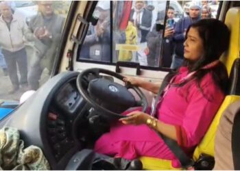 Bihar’s Pink Buses Put Women in the Driver’s Seat as State Expands Women-Only Transport Service