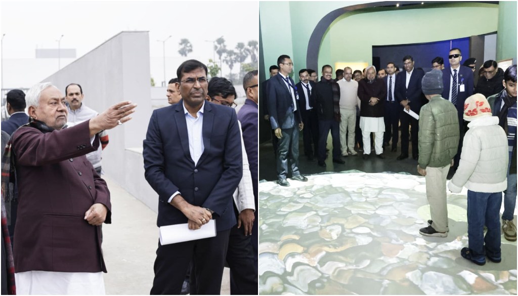 CM Nitish Kumar Inspects Dr APJ Abdul Kalam Science City, Reviews Facilities and Arrangements