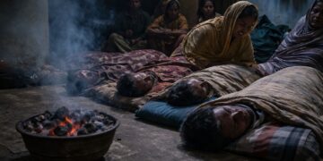 Deadly Warmth: Overnight Charcoal Stove Fumes Kill 3 Children And Grandmother in Chhapra