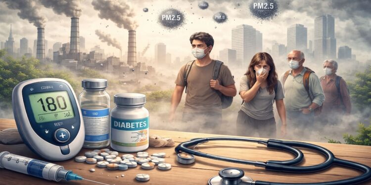 Diabetes Challenge Deepens as Air Pollution Weakens Insulin Response, Say Doctors