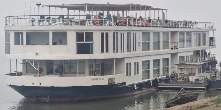 Ganga Vilas, World’s Longest River Cruise, Docks in Patna as International Tourists Set to Board
