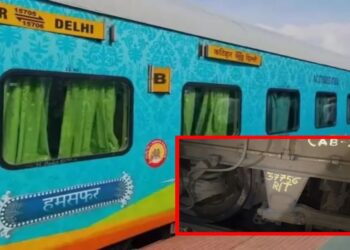 Emergency Braking Averts Train Disaster After Buffalo Hit in Bihar’s Valmiki Tiger Reserve