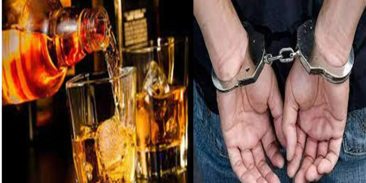 New Year Crackdown: Police Recover Illicit Alcohol in Kishanganj, One Arrested