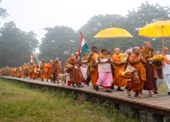 Following Mahaprajapati’s Footsteps, Buddhist Nuns Conclude Ancient Pilgrimage for Equality
